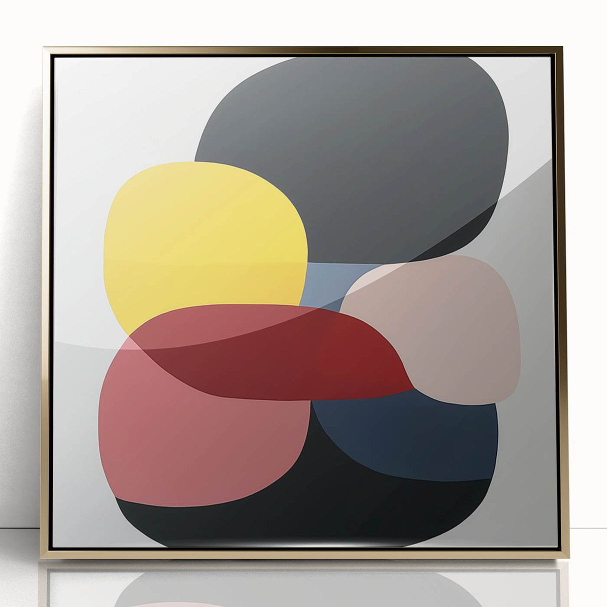Colorful Abstract Wall Art – Vibrant Modern Color Block Design