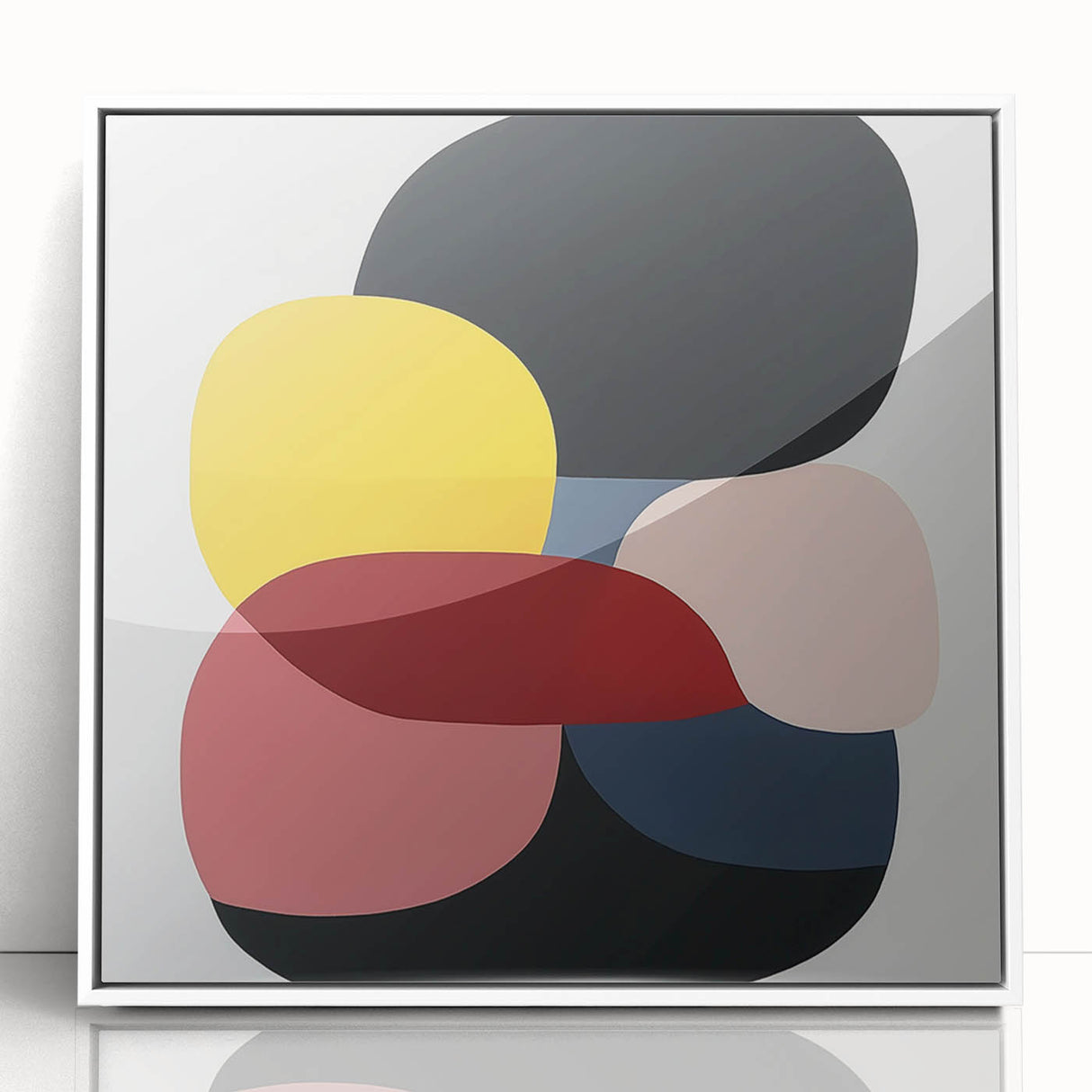 Colorful Abstract Wall Art – Vibrant Modern Color Block Design