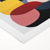 Colorful Abstract Wall Art – Vibrant Modern Color Block Design