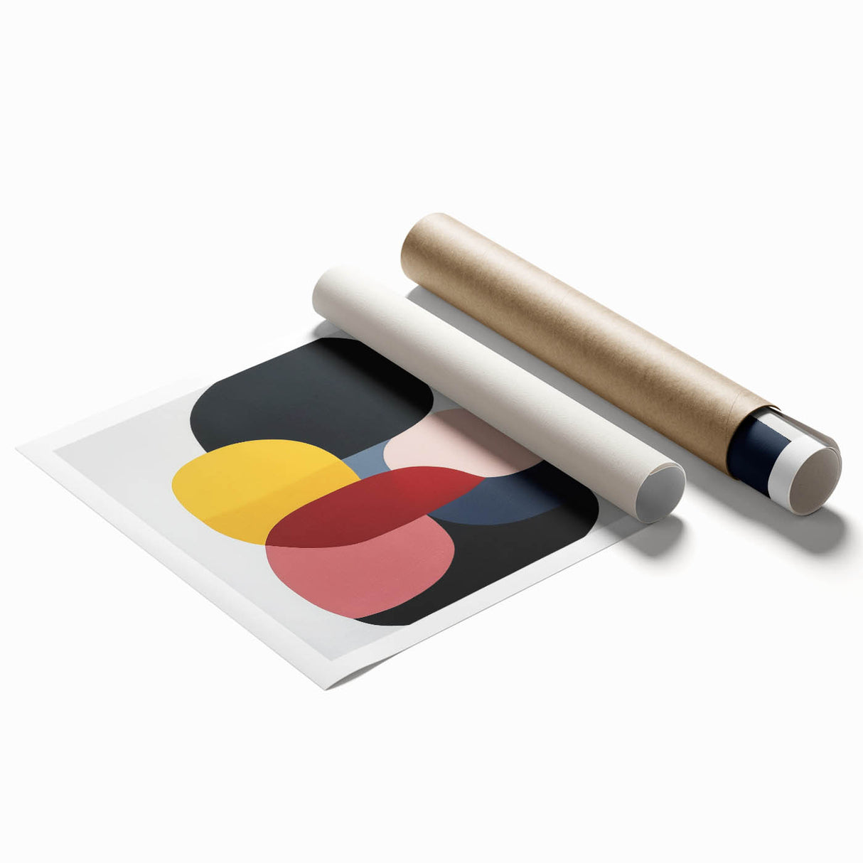 Colorful Abstract Wall Art – Vibrant Modern Color Block Design