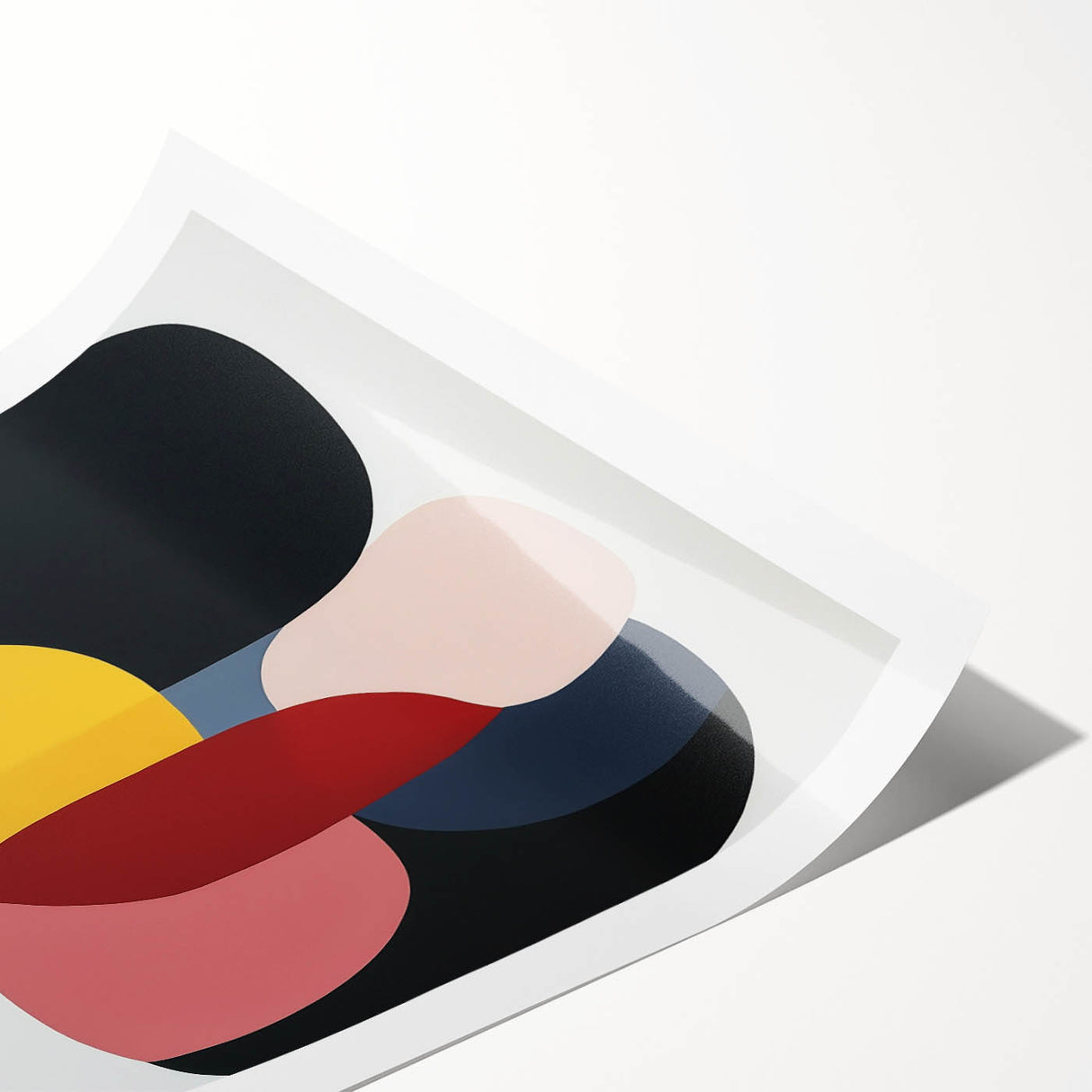 Colorful Abstract Wall Art – Vibrant Modern Color Block Design