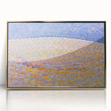 Modern Wall Art - Dune III by Piet Mondrian - Pastel Pointillist Decor