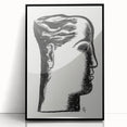 Expressionist Art - "Woman's Head" by Leo Gestel - Bold Profile Design