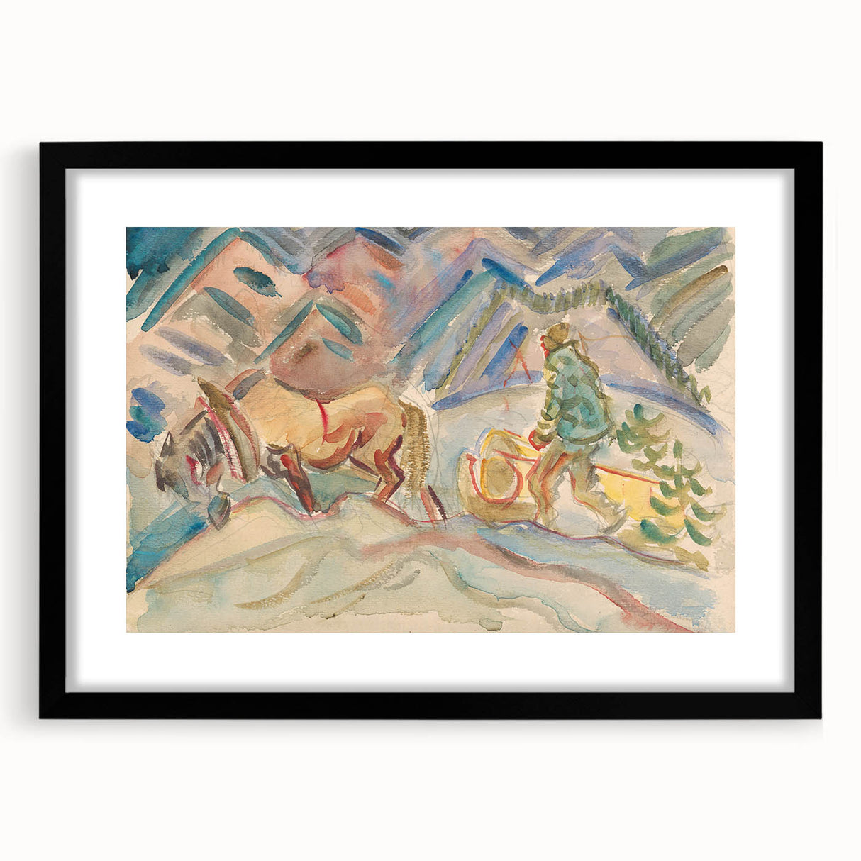 Expressionist Art - Wood Collection by Arnold Peter Weisz-Kubínčan