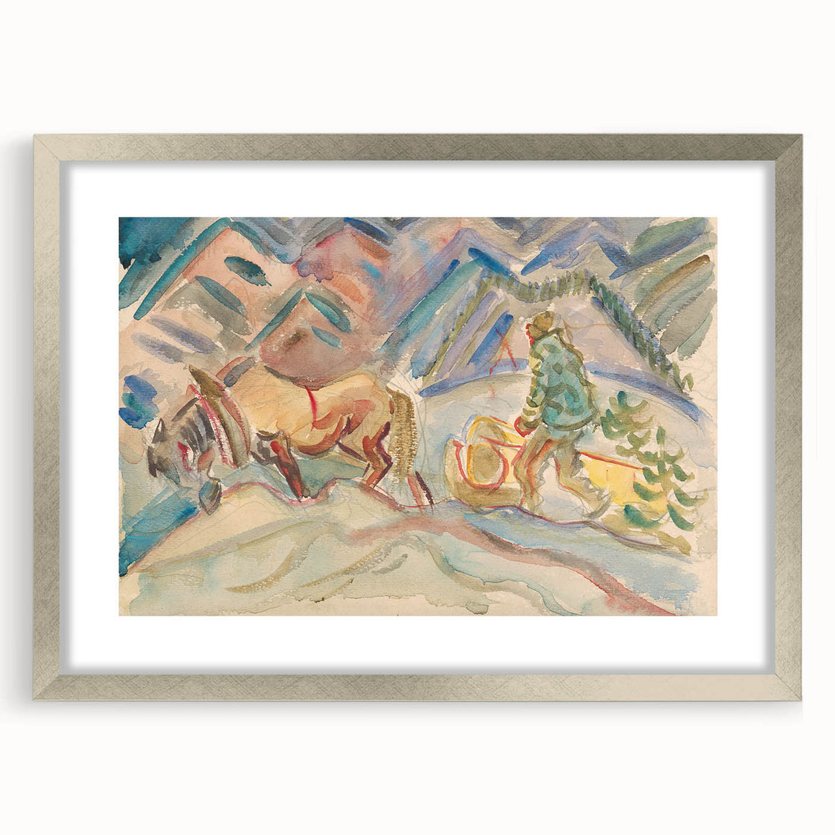 Expressionist Art - Wood Collection by Arnold Peter Weisz-Kubínčan