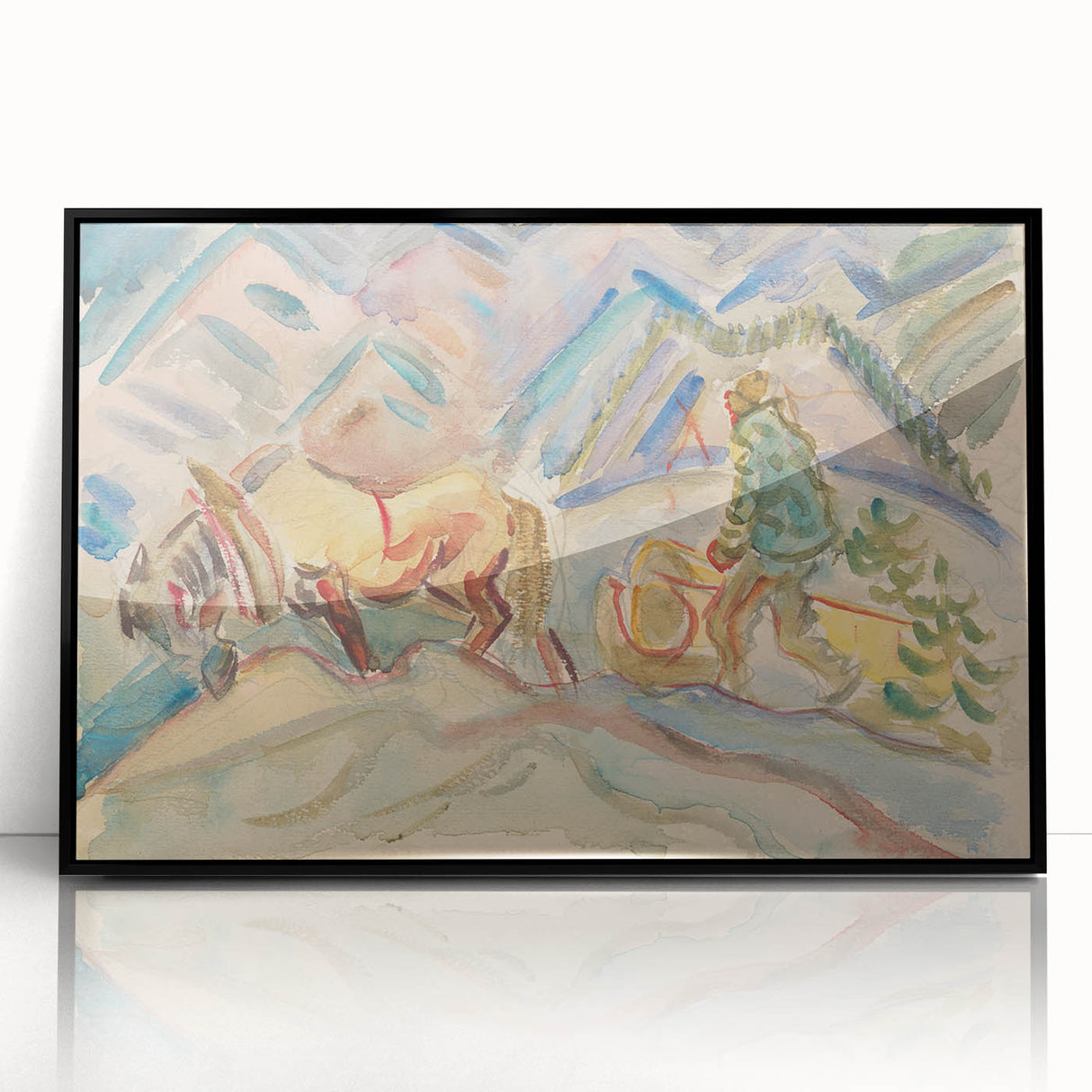 Expressionist Art - Wood Collection by Arnold Peter Weisz-Kubínčan