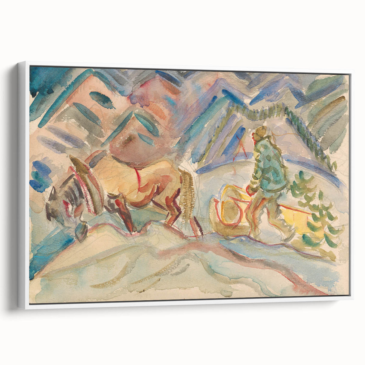 Expressionist Art - Wood Collection by Arnold Peter Weisz-Kubínčan