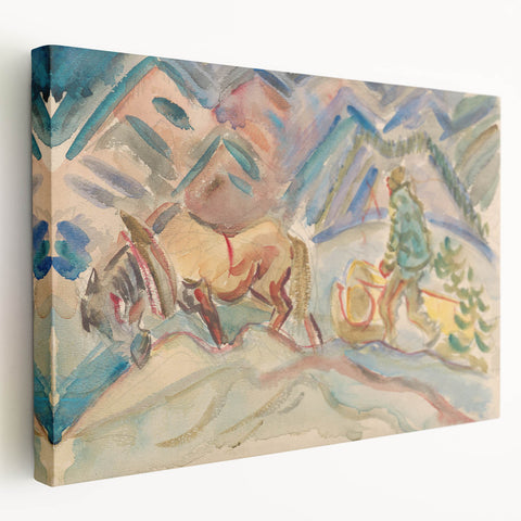 Expressionist Art - Wood Collection by Arnold Peter Weisz-Kubínčan