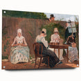 The Chalon Family in London - Romanticism Era Historical Canvas Print