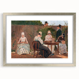 The Chalon Family in London - Romanticism Era Historical Canvas Print