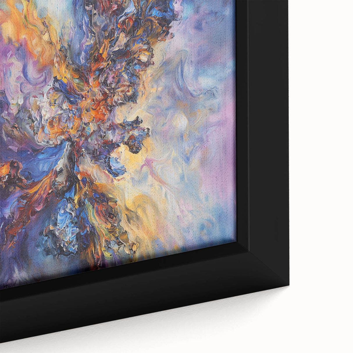 Modern Office Wall Art - Vivid Abstract Corporate Canvas Print