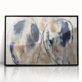 Framed acrylic artwork showcasing vibrant abstract splatters in bold colors on a sleek black background, perfect for modern home decor and artistic expression.