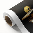 Baroque Art Print – Historical Saint Jerome with Skull