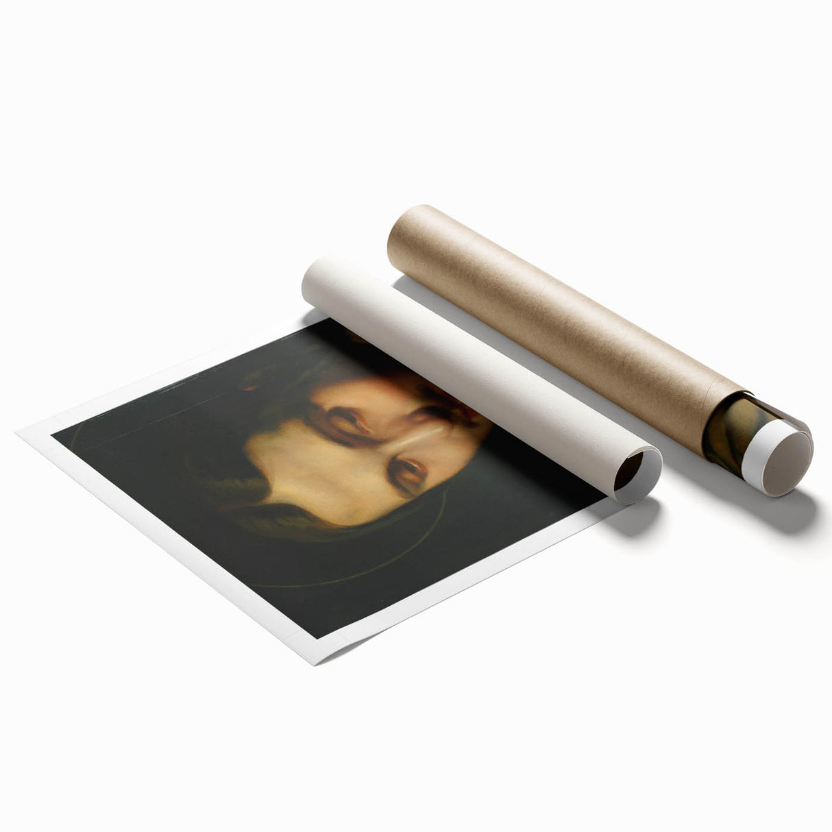 Neoclassical Art Print of Saint John the Evangelist - Ingres Portrait