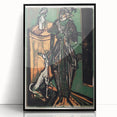Expressionist Fashion Art – Kirchner’s Needlework Salon Wall Print