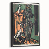 Expressionist Fashion Art – Kirchner’s Needlework Salon Wall Print