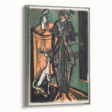 Expressionist Fashion Art – Kirchner’s Needlework Salon Wall Print