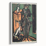 Expressionist Fashion Art – Kirchner’s Needlework Salon Wall Print