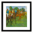 Edgar Degas' Before the Race - Impressionist Equestrian Art Print
