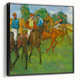 Edgar Degas' Before the Race - Impressionist Equestrian Art Print