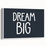 Dream Big Boys Room Wall Art – Kids Wall Art Prints for Playroom