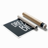 Dream Big Boys Room Wall Art – Kids Wall Art Prints for Playroom