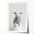 Bathroom Picture Frames - Minimalist Lamb Wall Decor for Modern Spaces