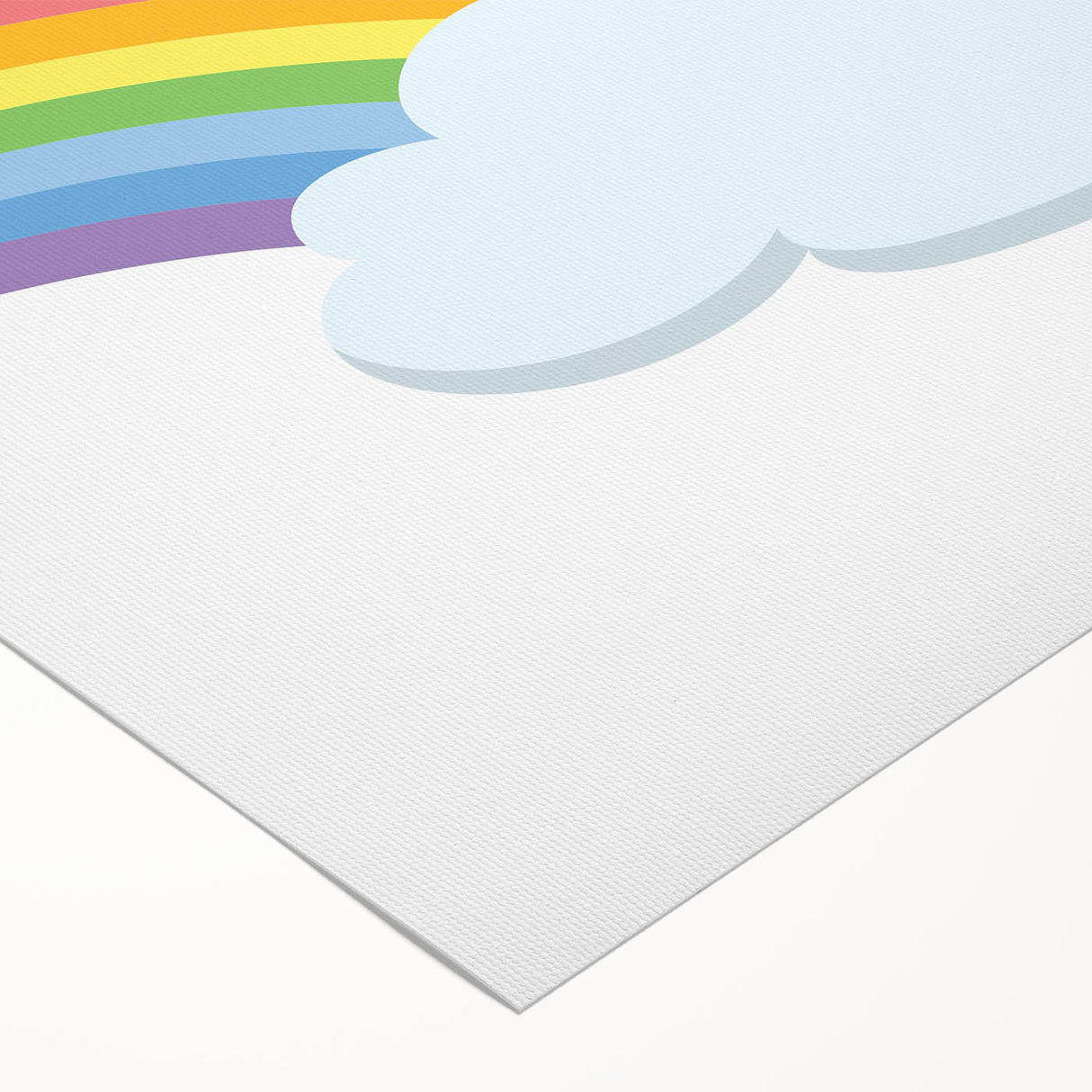 All Day Rainbow Wall Art - Kids Inspirational Playroom Decor