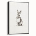 Black and white landscape painting on framed canvas featuring a serene winter scene, ideal for bedroom decor.