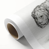 Lion Sketch by Jean Bernard - Romanticism Black and White Wall Art