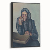 Expressionist Art - Worry by Konštantín Bauer Wall Décor