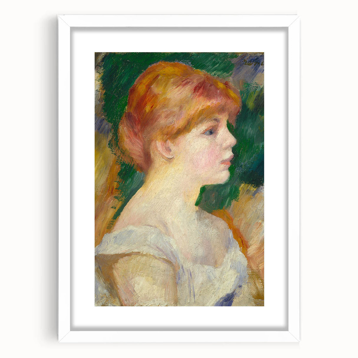 Impressionism Wall Art: Suzanne Valadon by Pierre-Auguste Renoir Prints