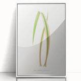 Yucca Aloefolia Leaf - Romantic Botanical Canvas Wall Art