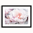 Soft Bloom Elegance - Modern Living Room Canvas Wall Art