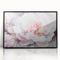 Soft Bloom Elegance - Modern Living Room Canvas Wall Art
