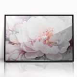 Soft Bloom Elegance - Modern Living Room Canvas Wall Art