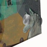 Expressionist Art - The Yard by Cyprián Majerník Wall Décor