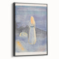 Expressionist Art - Young Woman on the Beach by Edvard Munch