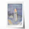 Expressionist Art - Young Woman on the Beach by Edvard Munch