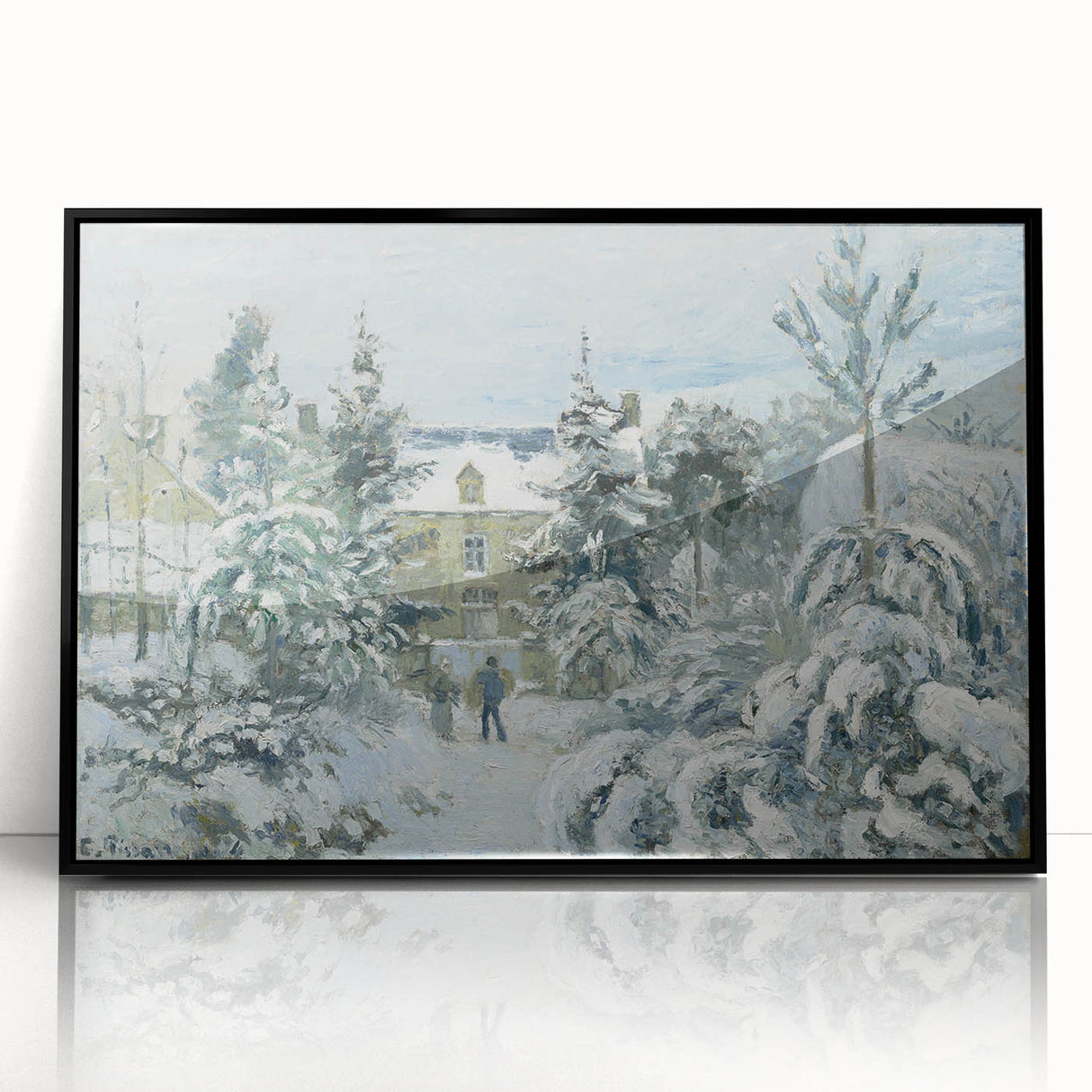 Impressionist Landscape Art – Sunrise Over Rolling Meadows