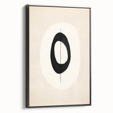 Framed minimalist black abstract wall art featuring a sleek design, showcasing clean lines and subtle textures, ideal for modern interior decor.