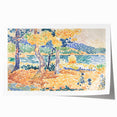 Impressionist Art – Golden Wheat Field at Sunset