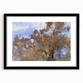Treetops Against Sky - Romanticism Nature Canvas by John Singer Sargent