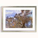 Treetops Against Sky - Romanticism Nature Canvas by John Singer Sargent