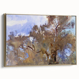 Treetops Against Sky - Romanticism Nature Canvas by John Singer Sargent