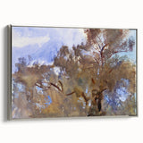 Treetops Against Sky - Romanticism Nature Canvas by John Singer Sargent