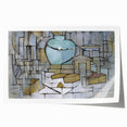 Modern Wall Art Print - Abstract Still Life with Gingerpot - Contemporary Decor