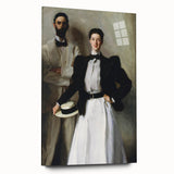 Realism Art Print - Mr. and Mrs. I. N. Phelps Stokes by Sargent Canvas Art