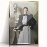 Realism Art Print - Mr. and Mrs. I. N. Phelps Stokes by Sargent Canvas Art