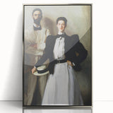 Realism Art Print - Mr. and Mrs. I. N. Phelps Stokes by Sargent Canvas Art